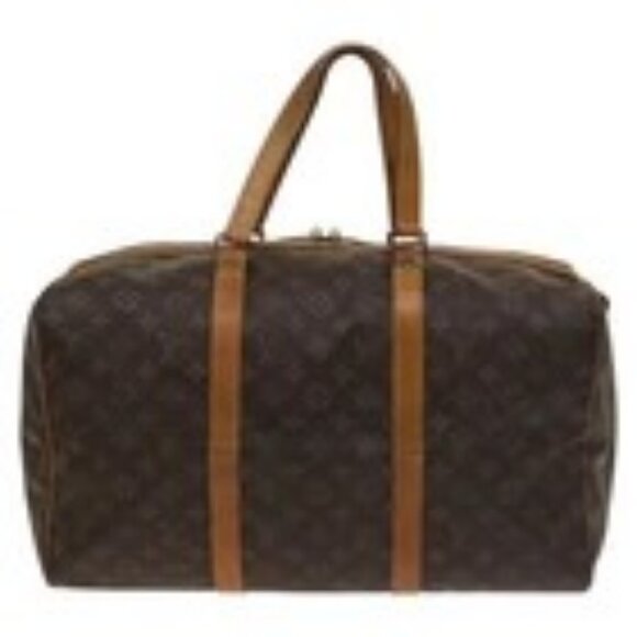 LOUIS VUITTON Monogram Sac Souple 45 Boston Bag M41624 LV Auth 129635 - Picture 1 of 16